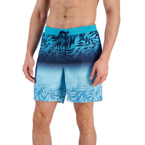 Club Room Swim Trunks Quick Dry Leaf‎ Print Swim Shorts XXL NWT